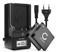 CELLONIC 2X Batería Compatible con Canon IXUS 285 HS, 185, 160, 145, CB-2L | 600mAh, 3.7V, Ion de litio para Canon PowerShot SX430 IS, IXUS 132, 130, 190, 155, A2300, PowerShot ELPH 110 HS, 265, A2500
