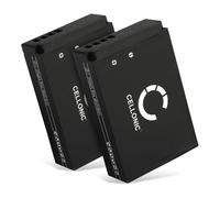 CELLONIC 2X Batería Compatible con Canon PowerShot SX70 HS, EOS M, LP-E12