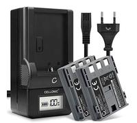 CELLONIC 2X Batería Compatible con Canon VIXIA HF R10, PowerShot G7, BP-2L5 | 700mAh, 7.4V, Ion de litio para Canon PowerShot G9, MD101, S70, S80, ZR100, ZR200, S50, HG10, S45, LEGRIA HF R16, S40, MD160