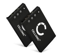 CELLONIC 2X Batería Compatible con Casio Exilim EX-Z12, EX-Z75
