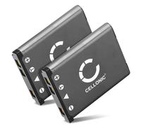 CELLONIC 2X Batería Compatible con Fuji instax Mini 90 Neo Classic, NP-45 | 700mAh, 3.7V, Ion de litio para Fuji FinePix T200, Z100fd, Z10fd, Z70, Z35, Z90, JV100, Z30, J30, JX500, XP120, XP140, Z33WP