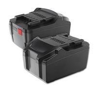 CELLONIC 2X Batería Compatible con Rokamat CV C, Metabo AV 18, 625592000 | 3000mAh, 18V, Ion de litio para Rothenberger ROMAX 4000, ROMAX Compact TT, ROCAM 4 Plus, RO DD60, RH4000, Mafell A 18, ASB 18