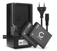 CELLONIC 2X Batería Compatible con Samsung ES90, MV800, PL120, ST30, BP70A | 700mAh, 3.7V, Ion de litio para Samsung DV150F, SL600, PL21, PL20, ST100, ST95, ES65, ES80, WB30F, WB35F, SL50, TL105, TL110