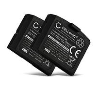 CELLONIC 2X Batería Compatible con Sennheiser EKI 830, HDI, RR 4200, 500898 | (150mAh-3.7V-Litio Polímero ) para Sennheiser RI 410 (IS 410), 830 (Set 830 TV), 840 840, RR, S, RS 4200, 2, II, BA 300