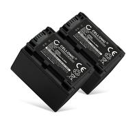 CELLONIC 2X Batería Compatible con Sony AX53 4K HANDYCAM FDR-AX53