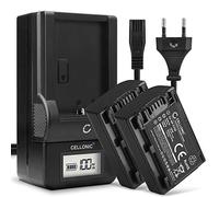 CELLONIC 2X Batería Compatible con Sony AX53 4K HANDYCAM FDR-AX53, NP-FV100