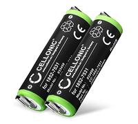 CELLONIC 2X Batería Compatible con Tondeo Eco XS, Moser 1852-7531 | 2000mAh, 1.2V, NiMH para Moser ChroMini 1591, Easy Style 1881, 1591B, 1591Q, Wella Contura - HS40