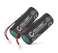 CELLONIC 2X Batería Compatible con Wella Xpert HS71, Carvis HS75, 1531582 | 1400mAh, 3.7V, Ion de litio para Wella Xpert HS71 Profi, 1/UR18500L