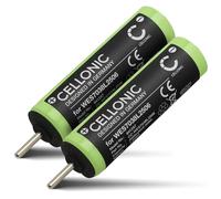 CELLONIC 2X Batería para Afeitadoras y Cortapelos Compatible con Panasonic ER-GB80, ER-GB96, ER-GB60, WES7038L2506 - (2000mAh, 1.2V)