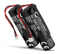 CELLONIC 2X Batería para Afeitadoras y Cortapelos Compatible con Wahl Legend, Super Taper Cordless, Cordless Magic Clip, 93837-001 - (3400mAh, 3.7V)