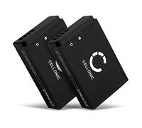 CELLONIC 2X Batería para Cámara Compatible con Canon EOS M50, PowerShot SX70 HS, EOS 100D, LP-E12 - (820mAh, 7.4V)