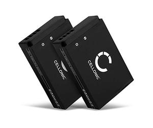 CELLONIC 2X Batería para Cámara Compatible con Canon EOS M50, PowerShot SX70 HS, EOS 100D, LP-E12 - (820mAh, 7.4V)