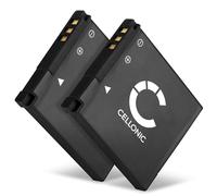CELLONIC 2X Batería para Cámara Compatible con Canon PowerShot A3300 IS, PowerShot A2200, PowerShot A3000 IS, NB-8L - (700mAh, 3.7V)
