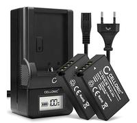 CELLONIC 2X Batería para Cámara Compatible con Nikon CoolPix P1000, Coolpix A, CoolPix P950, EN-EL20a - (800mAh, 7.4V) + Cargador