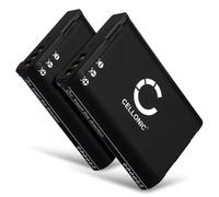 CELLONIC 2X Batería para Cámara Compatible con Nikon Coolpix P900, Coolpix B700, Coolpix P600, EN-EL23 - (1600mAh, 3.6V)