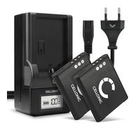 CELLONIC 2X Batería para Cámara Compatible con Pentax Optio RZ10, Optio I-10, Optio RZ18, D-LI92 - (730mAh, 3.7V) + Cargador