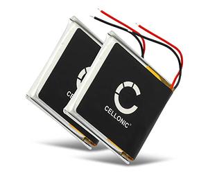 CELLONIC 2X Batería para Headset/Auricular Compatible con Plantronics Voyager Focus B825, Voyager Focus B825-M, AHB403029 - (360mAh, 3.7V)