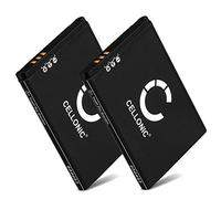CELLONIC 2X Batería para Headset/Auricular Compatible con SteelSeries Arctis Pro Wireless, Siberia 800, Siberia 840, 160240 - (900mAh, 3.7V)