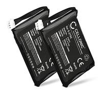 CELLONIC 2X Batería para Teléfono inalámbrico Compatible con Philips ID555 - Design Collection, Compatible con Grundig Scenos, Scenos A, SL-422943 - (500mAh, 3.7V)