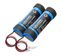 CELLONIC 2X Batería para Videoconsola Compatible con Sony CECH-ZCM2E, CECH-ZCM2U, PlayStation PS4 Move Motion Controller Version 2, LIS1651 - (3350mAh, 3.7V)