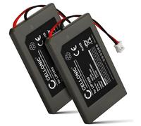 CELLONIC 2X Batería para Videoconsola Compatible con Sony PS3 SIXAXIS Wireless Controller, CECHZC1E, CECHZC1U, LIP1472 - (650mAh, 3.7V)