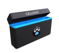 CELLONIC 3 Puestos Caja de Carga para baterías Recargables | + Cable USB, negro, Cámara Cargador y Estuche de Almacenamiento 2 en 1, Autonomía Extendida, para GoPro Hero 10, 11, 12, 9