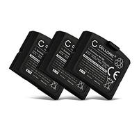 CELLONIC 3X Batería para Headset/Auricular Compatible con Sennheiser RI 840 (Set 840 TV), RR 4200, RI 830 (Set 830 TV), BA 300 - (150mAh, 3.7V)
