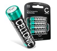 CELLONIC 4X Batería para Teléfono inalámbrico Compatible con Telekom Speedphone 12,Sinus 206 - (1000mAh, 1.2V)
