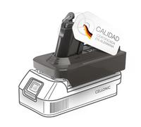 CELLONIC,Adaptador de batería Makita 18V a Dyson V6 - Conversor de baterías MT18V6 para aspiradoras inalámbricas Dyson V6 (18V)