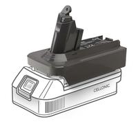 CELLONIC,Adaptador de batería Makita 18V a Dyson V6 - Conversor de baterías MT18V6 para aspiradoras inalámbricas Dyson V6 (18V)