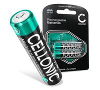 CELLONIC, batería Compatible con Telekom Speedphone 12, Speedphone 11, Speedphone 10 (1000mAh, 2X 1.2V) Batería de Repuesto 2X AAA Micro LR03
