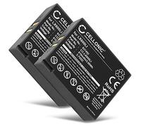 CELLONIC, Batería para Audífonos Compatible con Eartec Ultralite, HUB, Hub Systems (810mAh, 3.7V) 2X Batería de Repuesto LX600LI