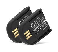 CELLONIC, Batería para Audífonos Compatible con Plantronics Savi W740, Savi 440, Savi 740 (140mAh, 3.7V) 2X Batería de Repuesto 204755-01