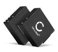 CELLONIC, Batería para Cámara, Compatible con EnVivo 4K Action CAM, PO-1614, Prixton HD 720p (3.7V, 900mAh) 2 Unidades
