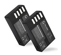 CELLONIC, Batería para Cámara, Compatible con Pentax D-Li109, K-r, K-70, K-30, K-50, KF, KP (7.4V, 1100mAh) 2 Unidades