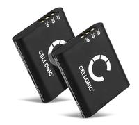 CELLONIC, Batería para Cámara, Compatible con Ricoh GR III, DB-110, IIIx, WG-6, G900SE, G900 (3.6V, 1100mAh) 2 Unidades
