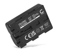 CELLONIC, Batería para Cámara Compatible con Sony NP-FM500H, Alpha SLT-A58 (α58) (7.2V - 7.4V, 1400mAh)