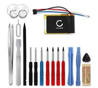 CELLONIC, Batería para GPS Compatible con Garmin Edge 130 Plus, Edge 130, 3LA037240 (150mAh, 3.7V) + Juego de Herramientas Batería de Repuesto 361-00086-02