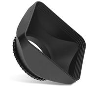 CELLONIC Parasol DV Ø 46mm Compatible con 46mm Lens Hood de Rosca, Protector Solar para Objetivos Rectangular/Angular