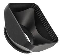 CELLONIC Parasol DV Ø 52mm Compatible con Ø 52mm Lens Hood de Rosca, Protector Solar para Objetivos Rectangular/Angular