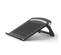 CELLONIC Soporte Ordenador portátil para portátiles, notebooks o Tablets de hasta 17", Atril portátil 3en1 Blanco, Soporte en Forma de L disipador de Calor de ABS