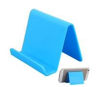 Cellphone Stand For Desk - Soporte ligero de PP para teléfono de escritorio, soporte estable y no deslizante, diseño compacto de 6 x 5 x 4,5 cm, ideal para ver vídeos, TV y videollamadas, adecuado