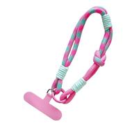 Cellphone Wrist Lanyard - Anti-Drop Wrist Strap, portátil Phone Holder con cadena ajustable, Secure Grip for Smartphones, Universal Accessory for Men Women Teens Family Travel School Daily Use, Rose