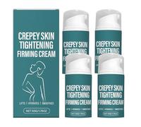 Cellu Crepey Skin Repair Treatment,Face Tightening,Neck,Arms&Body Tightening Cream,Firming Cream for Loose Areas,Deep Hydration,Fast-Absorbing Reduces Fine Lines Absorbing for All Skin Style (4PCS)