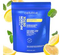 Cellublue - Infusión reductora détox | Facilita la digestión para conseguir un vientre plano al dormir