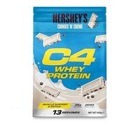 Cellucor Proteína de suero en polvo C4, galletas y crema Hershey's, 0.88 onzas de proteína, baja en azúcar, recuperación después del entrenamiento, 13 porciones