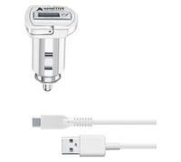 Cellularline Adaptador Rápido Coche Cargador Kit 15W - Usb-C - Samsung Cargador