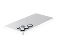 cellularline - Anillo de la Lente de la cámara - Compatible con Galaxy S25 Ultra - Cristales templados para la protección de Las Lentes de la cámara - Calidad inalterada - Delgado - Transparente