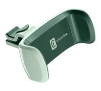 cellularline | Car Holder - Universal | Soporte de Coche para Smartphone Supercolorido - Fijación en el Coche Mediante Gancho a Las Rejillas de Ventilación - Giratorio de 360° - Verde