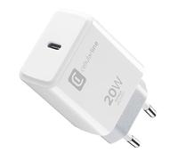 Cellularline - Cargador de informes - USB-C 20W Cargador de Red para Carga a la Velocidad máxima del iPhone 8 y Posterior